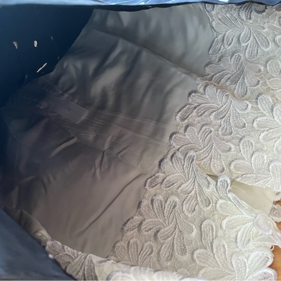 Carol Mignon | Black and White Polkadot Strapless Dress Sz S - Picture 5 of 9